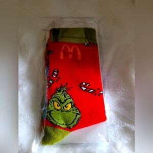 Grinch McDonald's Mix Match Unisex Socks.
